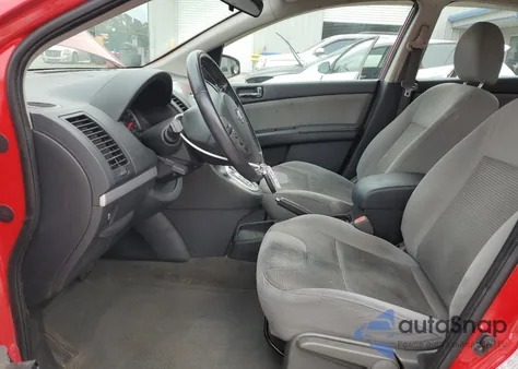 2012 Nissan Sentra 2.0 z USA, uszkodzony, nr VIN 3N1AB6AP8CL672508